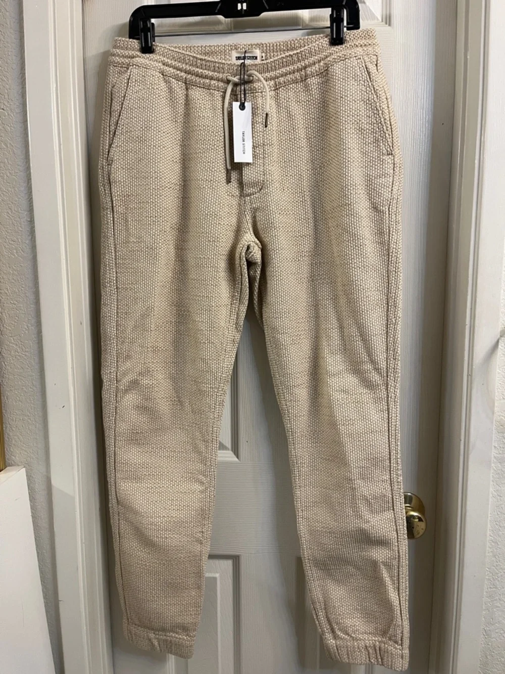 Brand new with tags Taylor stitch The Apres Pant in Natural Sashiko Size M - Picture 2 of 6
